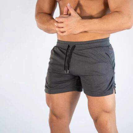 High Quality Plus Size Shorts Men Fitness Gym Shorts