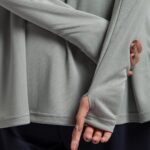 Custom Modest Gym Long Top, Muslim Activewear Abaya Style - Image 6