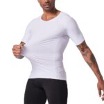 Men’s Compression Gym Top, Short Sleeve Rash Guard