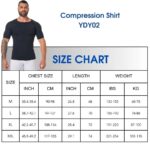 Men’s Compression Gym Top, Short Sleeve Rash Guard - Image 6