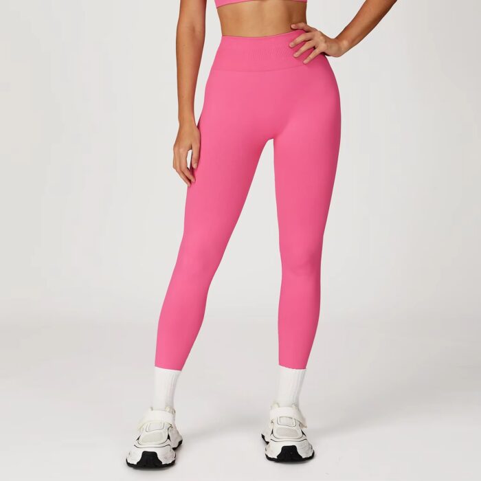 Women Seamless High Waist Gym Leggings - Image 4