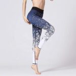 Fashion Tie Dye Yoga Leggings, Women Gym Tights