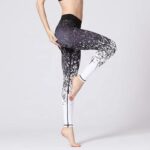 Fashion Tie Dye Yoga Leggings, Women Gym Tights - Image 2