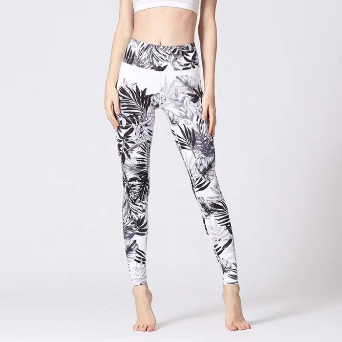 Fashion Tie Dye Yoga Leggings, Women Gym Tights - Image 4