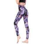 Fashion Tie Dye Yoga Leggings, Women Gym Tights - Image 5