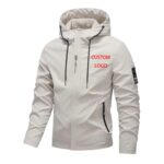 Men’s Lightweight Windbreaker Jacket Full Zip Hooded Wholesale