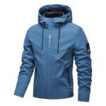 Men Sports Jacket Lightweight Windbreaker Outdoor Recreation Coat Men - Image 2