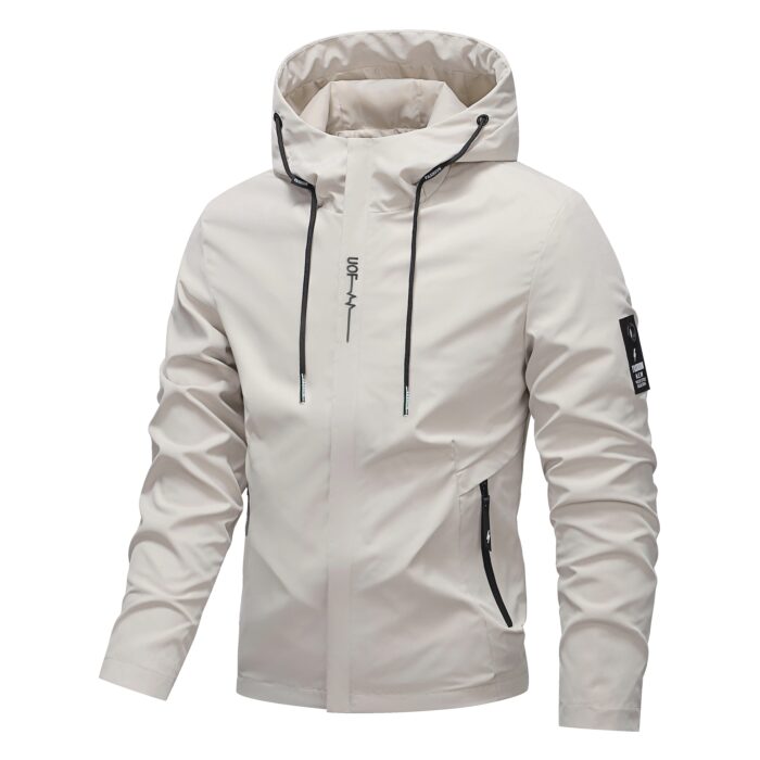 Men Sports Jacket Lightweight Windbreaker Outdoor Recreation Coat Men - Image 3