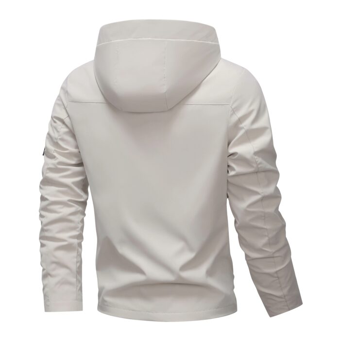 Men Sports Jacket Lightweight Windbreaker Outdoor Recreation Coat Men - Image 6