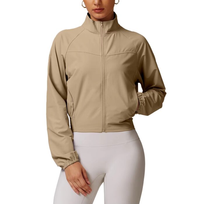Women's Plus Size Lightweight Seamless Winter Waterproof Sports Jacket Women's Plus Size Lightweight Seamless Winter Waterproof Sports Jacket