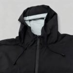 Windproof Sports Jacket, Hooded Lightweight Long Coat - Image 2