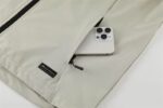 Custom Waterproof Lightweight Jacket for Unisex with Zip Pockets - Image 4