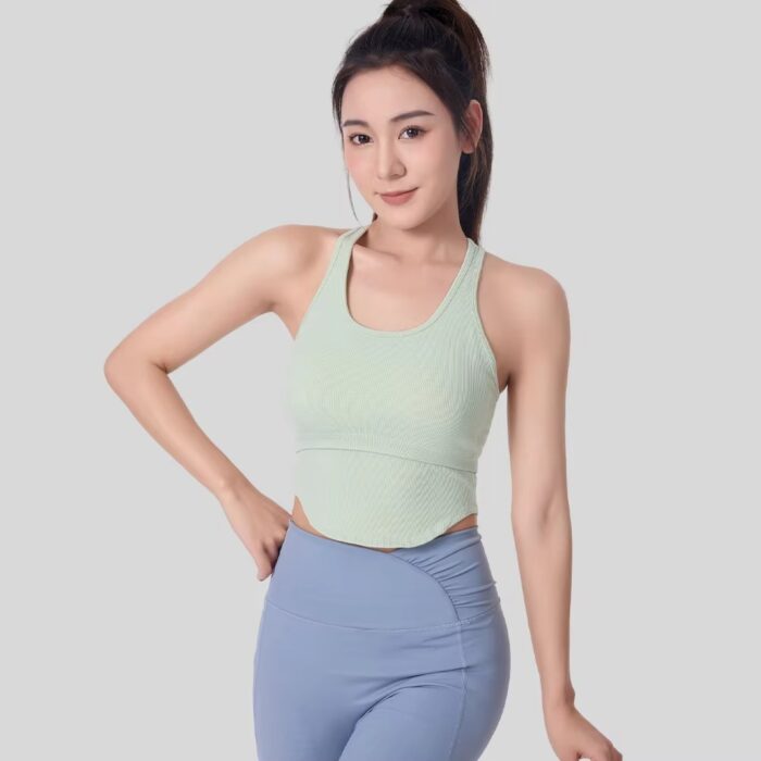 Women’s Breathable Sports Bra with Removable Pads - Image 2