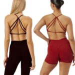 Women Crossover Sports Bra: Quality Yoga & Gym Wear - Image 3