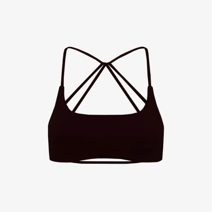 Women Crossover Sports Bra: Quality Yoga & Gym Wear - Image 4