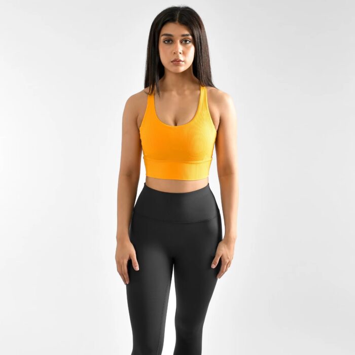 Women Ladies Sports Padded Bra Gym Yoga Fitness Bra - Image 4