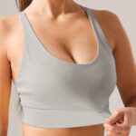 Women Ladies Sports Padded Bra Gym Yoga Fitness Bra - Image 5
