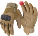 Tactical Camouflage Full-Finger Gloves, Waterproof & Windproof - Image 2