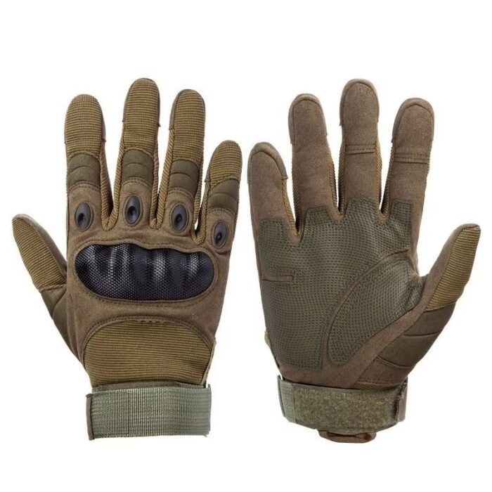 Tactical Camouflage Full-Finger Gloves, Waterproof & Windproof - Image 4