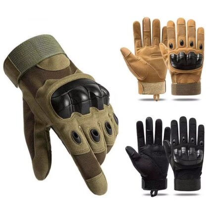 Heavy-Duty Tactical Gloves, Quality Microfiber Design