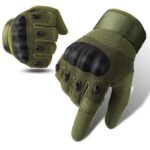 Unisex Tactical Motorcycle Gloves – Touchscreen & Hard Knuckle