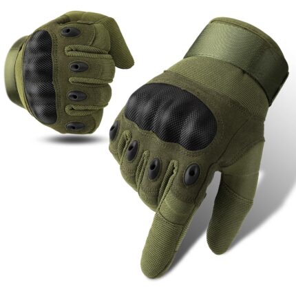 Unisex Tactical Motorcycle Gloves – Touchscreen & Hard Knuckle