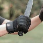 Unisex Tactical Motorcycle Gloves, Touchscreen & Hard Knuckle - Image 2