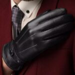 Full Finger Leather Driving Gloves - Image 2
