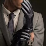 Full Finger Leather Driving Gloves - Image 5