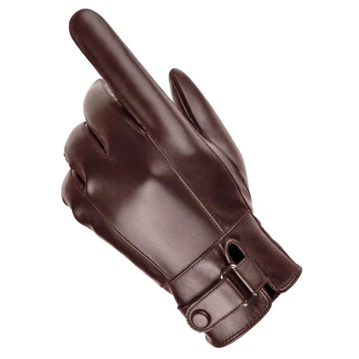 Best Quality Racing leather Gloves, Full Finger - Image 5