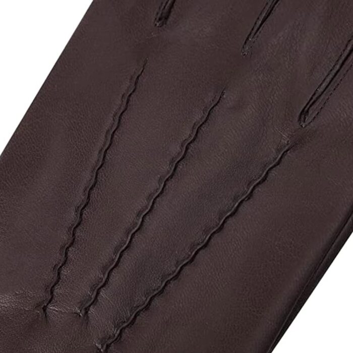 New Design Sheepskin Fashion Leather Gloves - Image 5
