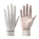 Summer Full Finger Motorcycle Gloves, Breathable Touchscreen
