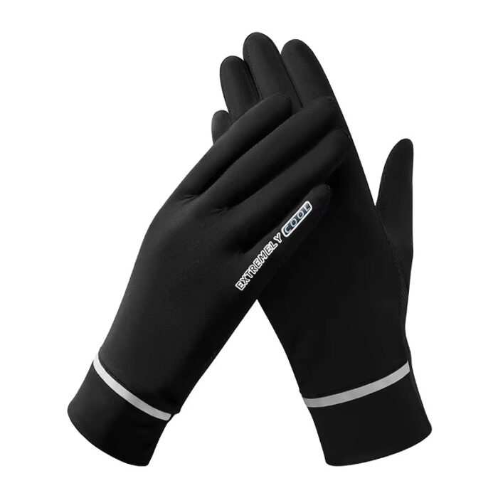 Summer Full Finger Motorcycle Gloves, Breathable Touchscreen - Image 6