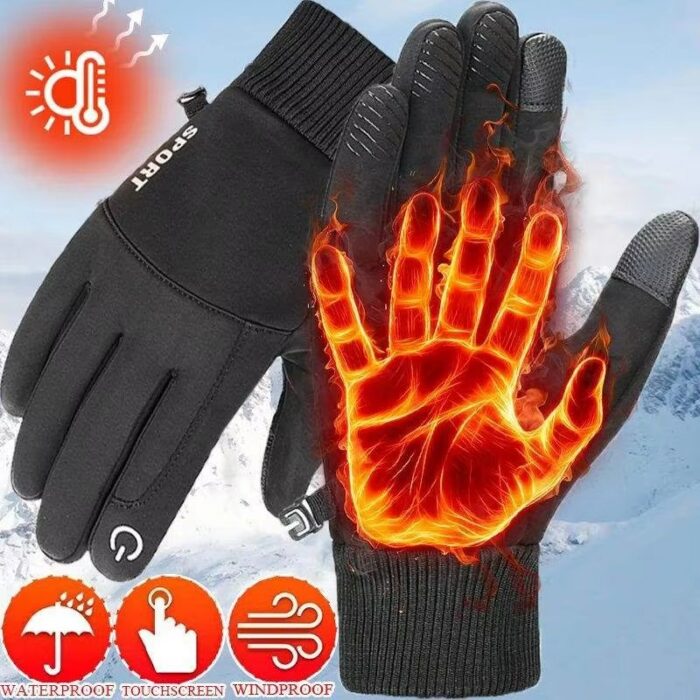 Unisex Hard Shell Riding Gloves, Finger Protection - Image 4