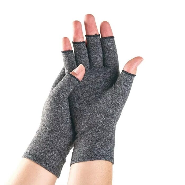 Custom Logo Fingerless Sports Gloves - Image 2