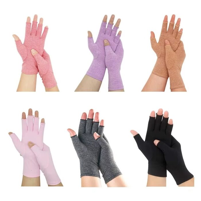 Custom Logo Fingerless Sports Gloves - Image 5