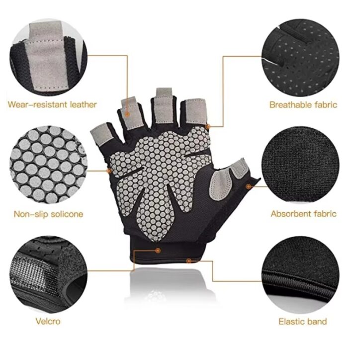 Custom Weightlifting & Fitness Gym Gloves – Multi-Sport Use - Image 5