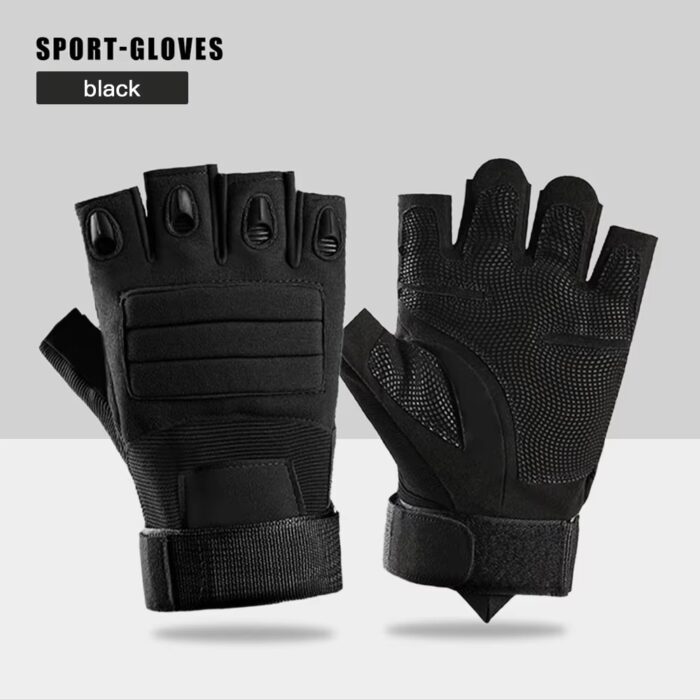 Custom Sport Gym Gloves with Wrist Support - Image 3
