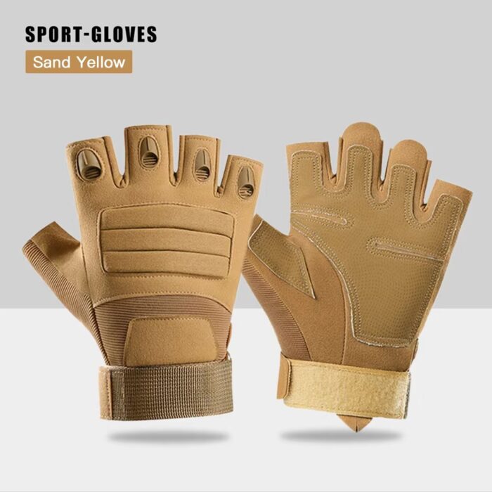 Custom Sport Gym Gloves with Wrist Support - Image 4