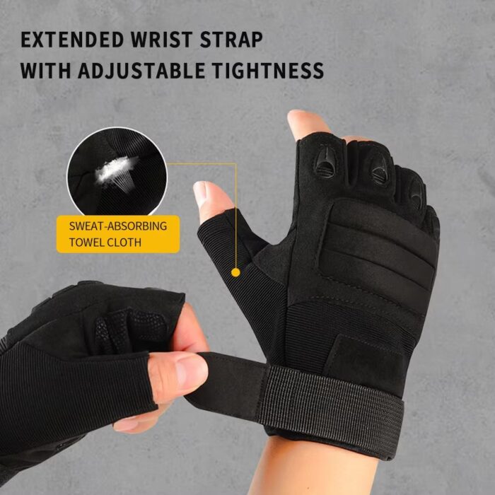 Custom Sport Gym Gloves with Wrist Support - Image 5