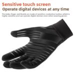 Winter Outdoor Warm Gloves, Touchscreen & Windproof Unisex - Image 2