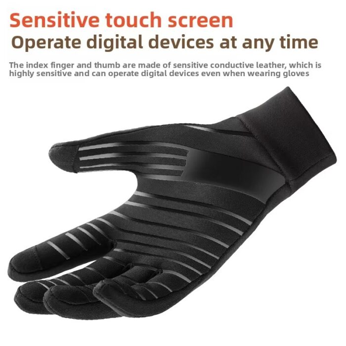 Winter Outdoor Warm Gloves, Touchscreen & Windproof Unisex - Image 2