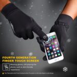 OEM Winter Unisex Thermal Sport Gloves, Full Finger Touchscreen - Image 2
