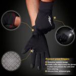 OEM Winter Unisex Thermal Sport Gloves, Full Finger Touchscreen - Image 3