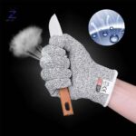 Custom Level 5 Cut Resistant Kitchen Work Gloves, Cut Proof Safety - Image 3