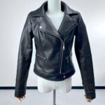 Personalized Women’s Short Leather Jacket - Image 2