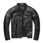 Genuine Leather Jacket for Men & Women Vintage Faux Style