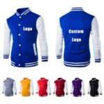 Wholesale Men’s Varsity College Jacket, Blank Letterman Style
