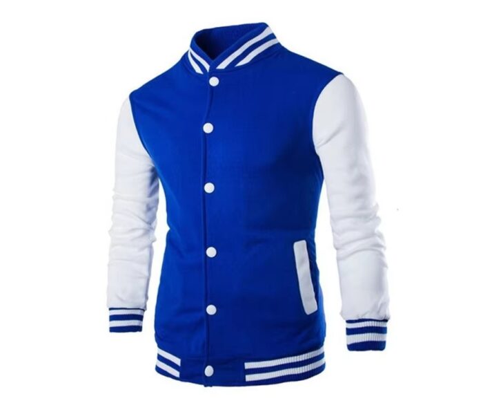 Wholesale Men’s Varsity College Jacket, Blank Letterman Style - Image 3