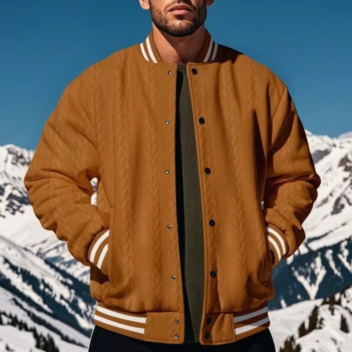 New Fashion Custom Letterman Varsity Jacket, Hip Hop Style - Image 4